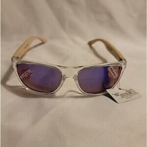 Piranha Hardy II Bamboo Temple Premium Sunglasses Clear Frames Style # 62163